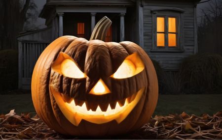 Boutique ésotérique en ligne - Image d'une citrouille d'Hallowee - Article blog Symbolique la citrouille à Halloween