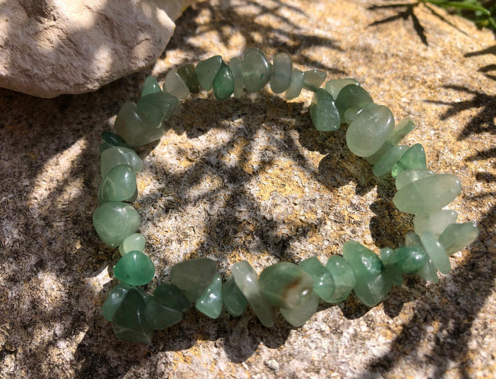 Boutique de lithothérapie en ligne - Bracelet en aventurine Verte