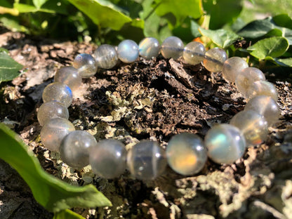 Boutique lithothérapie en ligne - Bracelet en pierre Labradorite - SOEURS