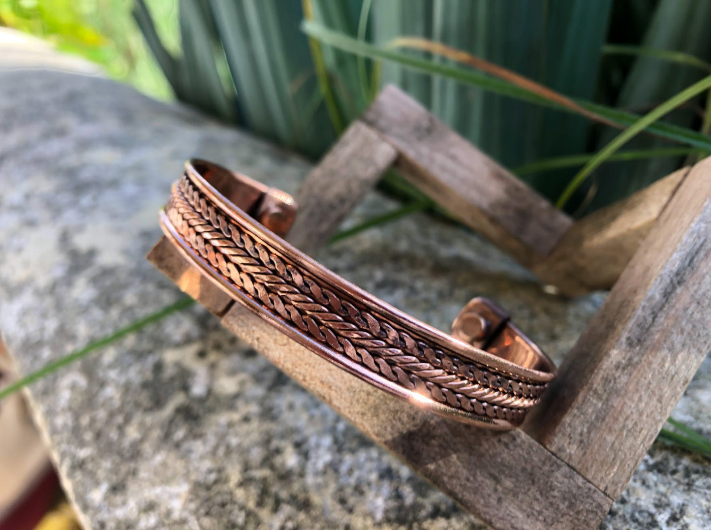 Boutique ésotérique - Bracelet Magnétique en Cuivre "Unité" - SOEURS