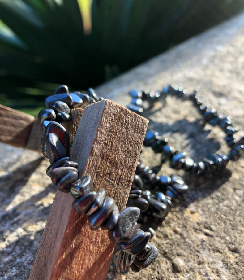 Bracelet Baroque Hématite