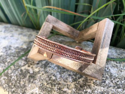 Boutique ésotérique - Bracelet Magnétique en Cuivre modèle "Unité" - SOEURS