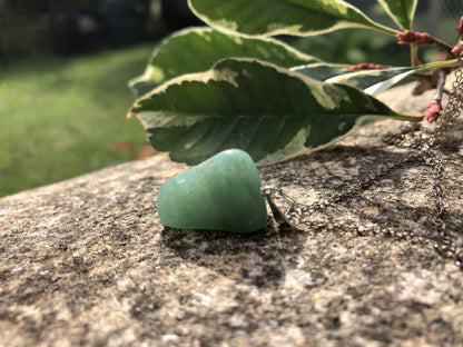 Boutique ésotérique - Lithothérapie Pendentif Pierre en Aventurine - SOEURS