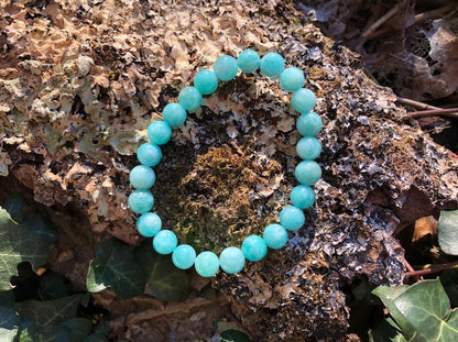 Boutique ésotérique - Lithothérapie bracelet en Amazonite - SOEURS