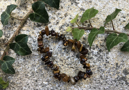 Boutique ésotérique - Lithothérapie Bracelet en Oeil de Tigre - SOEURS