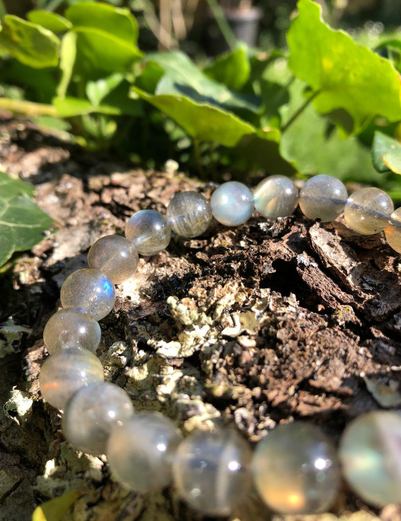 Boutique ésotérique en ligne - Bracelet en pierre Labradorite - SOEURS