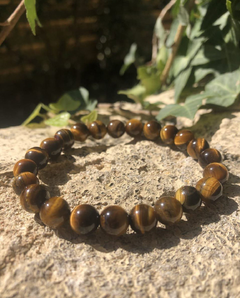 Boutique ésotérique - Lithothérapie Bracelet en Pierre en Oeil de tigre  - SOEURS