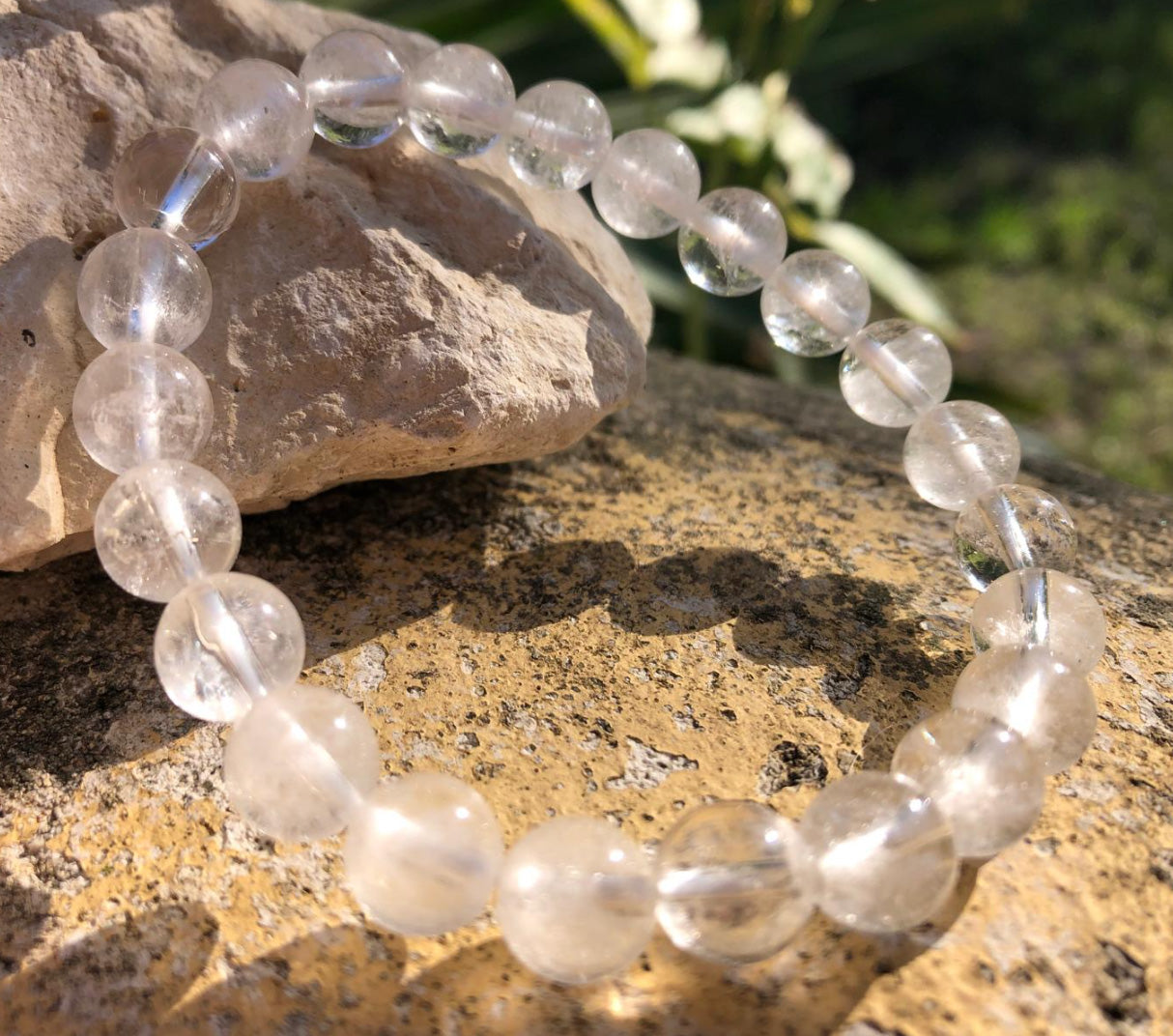 Boutique ésotérique en ligne - Bracelet en Cristal de Roche 08mm