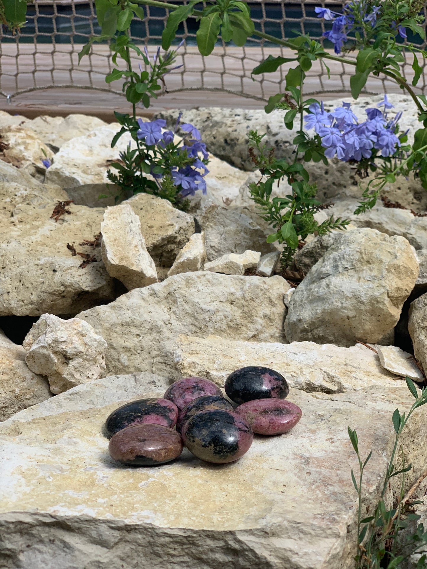 Rhodonite Pebble