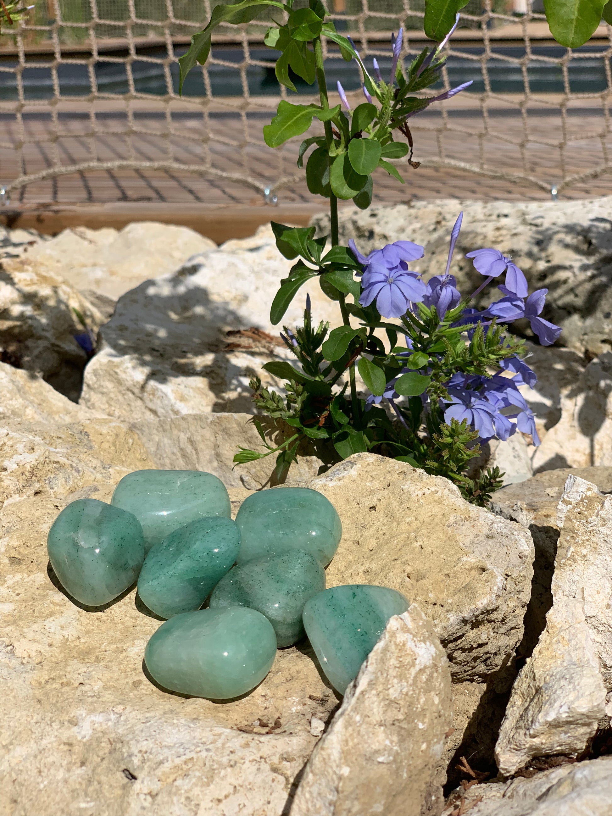 Boutique ésotérique en ligne - Pierre roulée aventurine verte - SOEURS