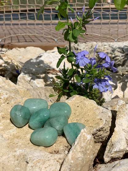 Boutique ésotérique en ligne - Pierre roulée aventurine verte - SOEURS